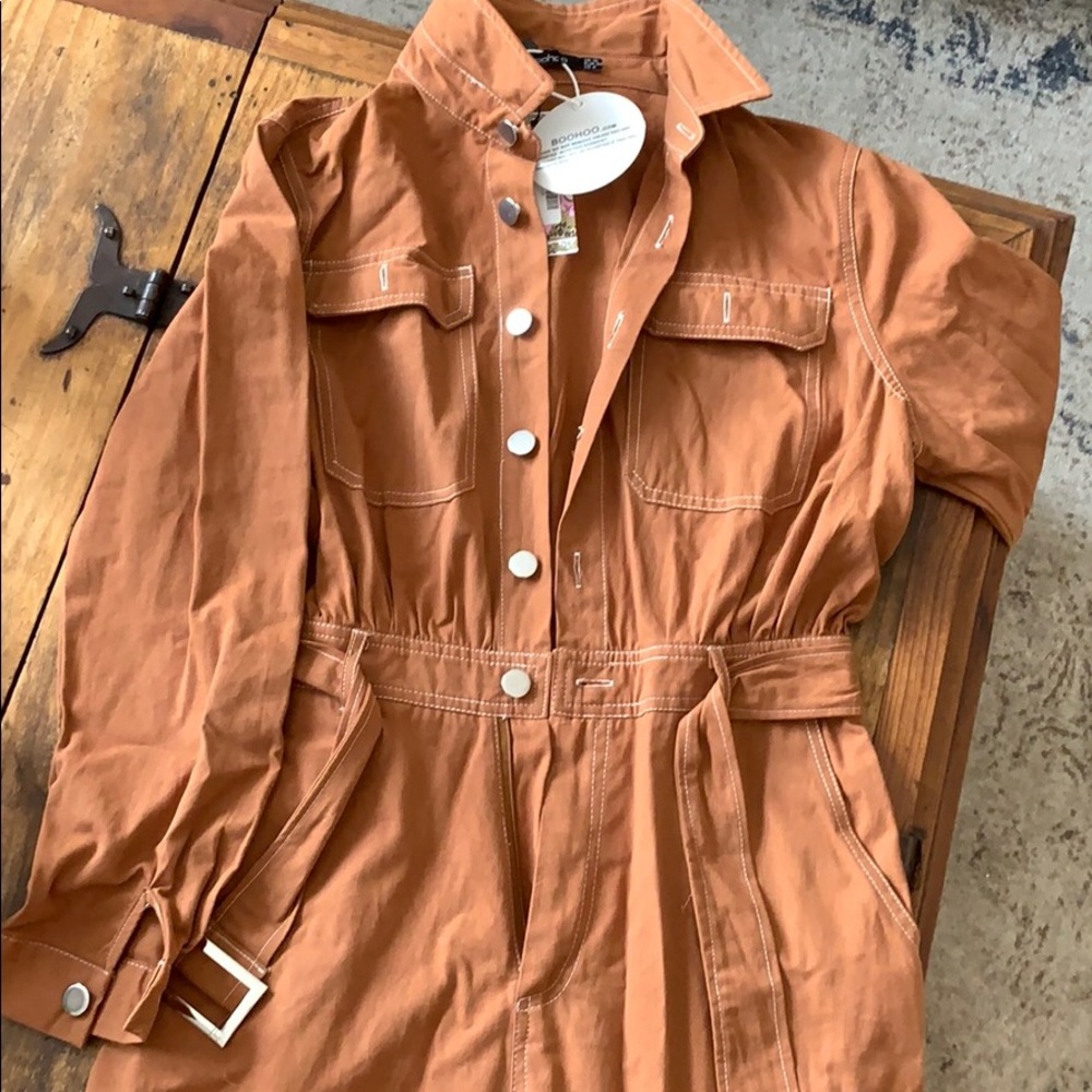 Brand new orange romper